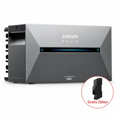 Immagine prodotto di Accumulatore solare Anker SOLIX Solarbank 2 E1600 Pro Con contatore intelligente Anker SOLIX per centrale elettrica da balcone