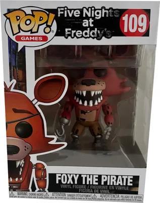 Obrázok produktu pre Funko Pop! Games, Five Nights at Freddys, Fox The Pirate, Vinyl Figur, Sammelfigur, Spielfigur, 109
