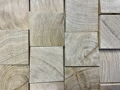 Produktbild von Echtholz Wandverkleidung 60 x 30 cm Eiche -Wand paneelle aus rustikalen Naturholz