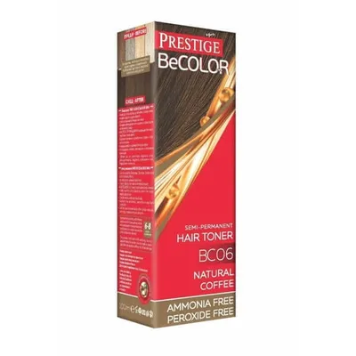 Zdjęcie produktu dla Prestige Be Color Półtrwała farba do włosów BC06 naturalna kawa 100 ml