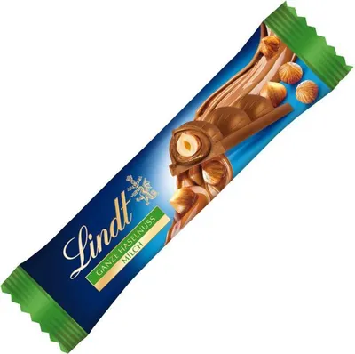 Produktbild von Lindt Nuss Deluxe Ganze Haselnuss Vollmilch Riegel 35g