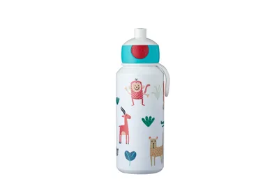 Zdjęcie produktu dla Mepal trinkflasche pop-up campus 400 ml - przyjaciele zwierząt