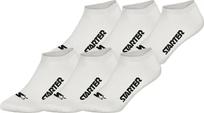 Produktbild von Starter Uni Basicsocken Sneaker 6-Pack WHT - Größe 35-38