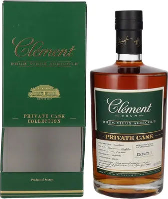 Produktbild von Clément Rhum Vieux Agricole PRIVATE CASK Oloroso 61,1% Vol. 0,7l in Geschenkbox
