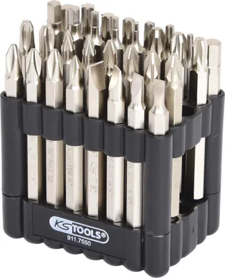 Obrázok produktu pre KS TOOLS Sada bitov 1/4", 75 mm, 32 ks ( 911.7550 )