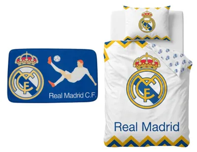 Produktbild von Schlafzimmerset von Real Madrid: Bettwäsche-Set und Teppich