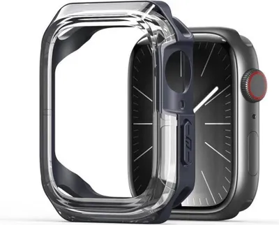 Image de DUX DUCIS étui TAMO pour Apple Watch série 10 42 mm transparent avec minuit