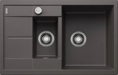 Immagine prodotto di BLANCO METRA 6 S Compact SILGRANIT grigio roccia, con telecomando di scarico