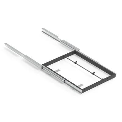 Productafbeelding van F60 - 800 mm Uitschuifbaar tafelframe, volledig uittrekbaar, 1 verlengblad van 60 cm