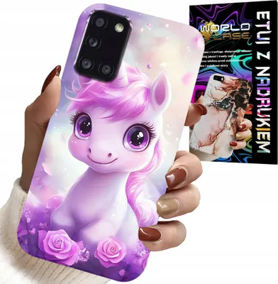 Produktbild von Etui Für Samsung Galaxy A31 - Süsses Einhorn, Designs Für Kinder Etui