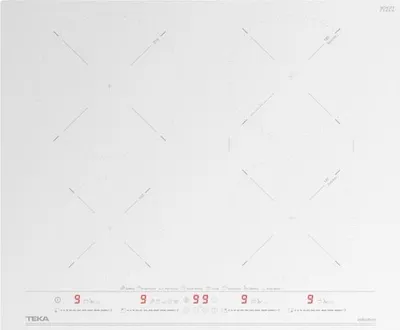 Produktbild von Teka IZC 64630 MST, Weiß, Integriert, 60 cm, Zonen-Induktionskochfeld, Glaskeramik, 4 Zone(n)