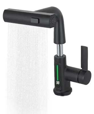 Produktbild von Elektrischer Durchlauferhitzer Wasserhahn - Küchenarmatur - Sofort Warmwasser - Energiesparend - Mischbatterie - Für Spüle
