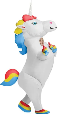 Produktbild von Aufbäumendes Einhorn Kindergröße: 116-152