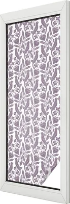 Produktbild von Buntglas Fensterfolie – 146x50 cm – Stained-Glass Design – blickdichte dekorative Sichtschutzfolie – selbstklebend, UV-Schutz – Volksmotive