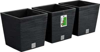 Obrázok produktu pre Kvetináč FURU Square Balcony Box Kvetináč antracit 19 L