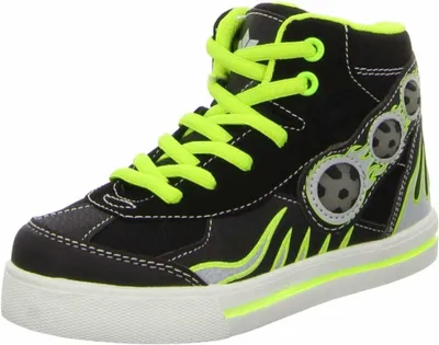 Produktbild von Jungen Sneaker, knöchelhohes Modell für vielseitige Freizeitaktivitäten, in klassischem Schwarz