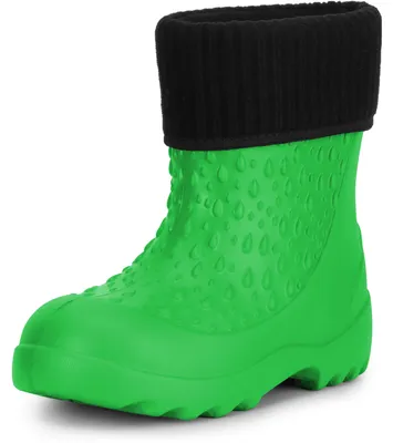 Produktbild von Ladeheid Kinder Mädchen Jungen leichte Eva Gummistiefel Regenstiefel LADW007 (Grün 1711, 22/23 EU)