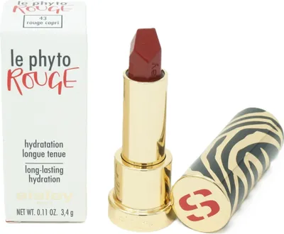 A lipstick and its packaging are displayed against a white background.
