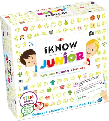 Produktbild von Taktik-Brettspiel Iknow Junior (auf Litauisch)