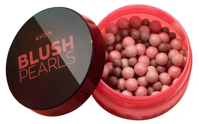 Produktbild von Avon Blush-Puderperlen warm 28g strahlender Glow Rouge neue Serie große Dose