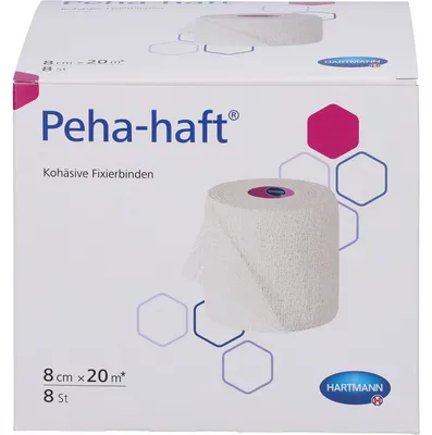 Produktbild von Peha-haft Fixierbinde Latexfrei 8cmx20m, 8 St BIN