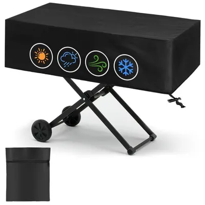 Immagine prodotto di Copertura protettiva per barbecue, resistente alle intemperie, in tessuto Oxford 210D, dimensioni 99 x 48 x 24 cm