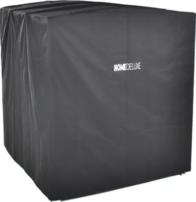 Image de HOME DELUXE - Housse pour chaise longue CAPE LYON - Dimensions 208 x 188 x 215 cm, couleur : noir I Chaise longue double Chaise longue de jardin