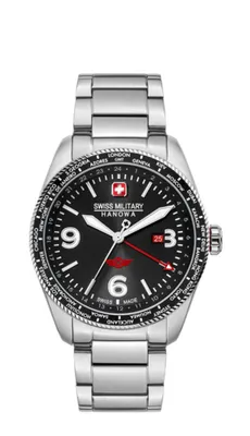 Zdjęcie produktu dla Zegarek męski SWISS MILITARY SMWGH2100904 stalowy sportowy do pływania