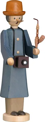 Productafbeelding van Fotografische rookman (31 cm) van Seiffener volkskunst