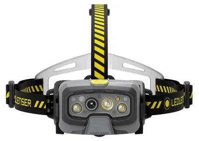 Zdjęcie produktu dla Ledlenser HF8R Work, Latarka czołowa, Czarny, Przyciski, IP68, -20 - 40 °C, LED