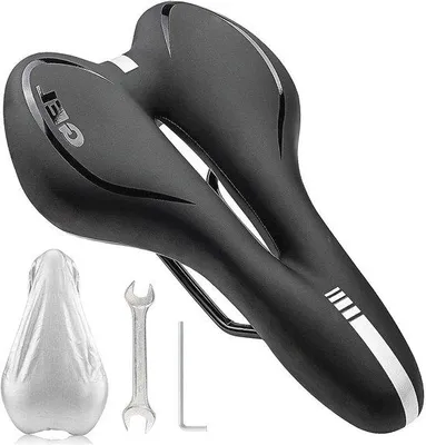 Produktbild von Famanu Fahrradsattel Wasserdicht - Atmungsaktives Gel-Sattel für Herren und Damen