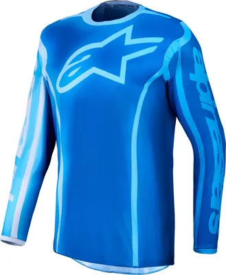 Immagine prodotto di Maglia da motocross Alpinestars Fluid Kepler, blu/azzurro, taglia M