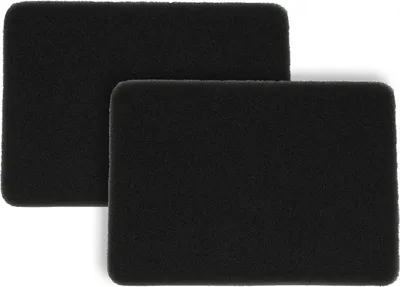 Produktbild von vhbw 2x Staubsaugerfilter kompatibel mit Rowenta RO8370OA/410, RO8370EA/410, RO8366OA/410, RO8366EA/410 Staubsauger - Schaumstofffilter Schwarz