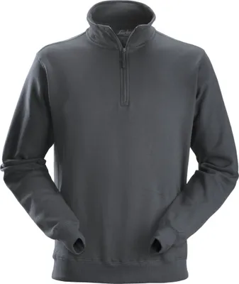 Produktbild von Snickers Workwear Halbreißverschluss-sweatshirt Grau S Grau S