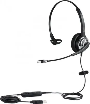 Productafbeelding van ALLNET 8805-8.1MS, Kabel, Kantoormilieu / callcenter, Headset met microfoon, Zwart