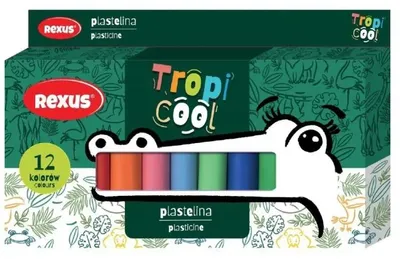 Immagine prodotto di Plastilina Tropicool, 12 colori - Beniamin