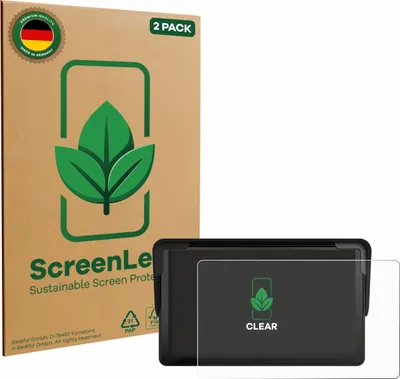 Produktbild von 2x ScreenLeaf Schutzfolie für Carpuride V3 7" nachhaltiger Displayschutz Display Schutz Folie Klar Transparent