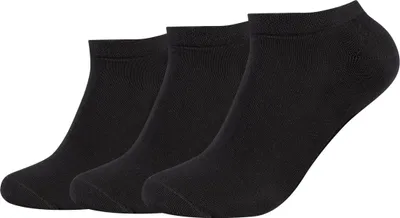 Produktbild von Camano Bio Uni-Sneaker-Socken 3 Paar schwarz 39 - 42