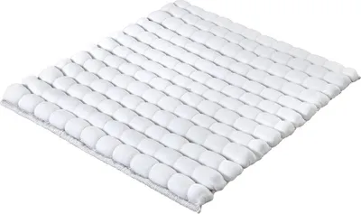 Produktbild von Kleine Wolke Badteppich AVERA Polarweiß 60 x 60 cm