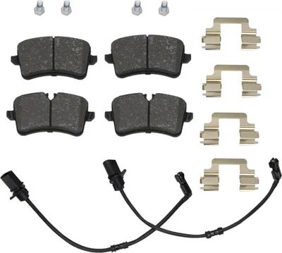 Obrázok produktu pre MS 13046027732N-SET-MS Brzdové doštičky, brzdové čeľuste zadnej nápravy pre AUDI A8 D4 (4H2, 4H8, 4HC, 4HL)