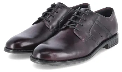 Productafbeelding van Bugatti heren veterschoenen, rood, glad leer, maat: 40