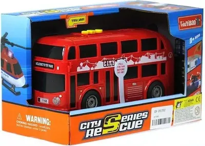 Obrázok produktu pre Dvojposchodový autobus na batérie