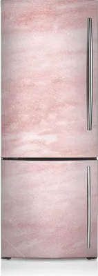 Produktbild von Kühlschrankmagne Kühlschrank Magnetfolie Dekoration 60x205 cm - Rosa Textur