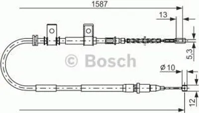 Produktbild von Bosch Seilzug, Feststellbremse  1 987 477 717