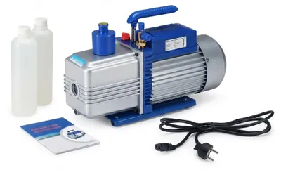 Obrázok produktu pre Vákuová pumpa Mucola Vákuová pumpa 284L/min s číselníkovým manometrom Vákuová pumpa Vákuový manometer Klimatizačné systémy Vákuový manometer Piestová pumpa Klimatizačný systém