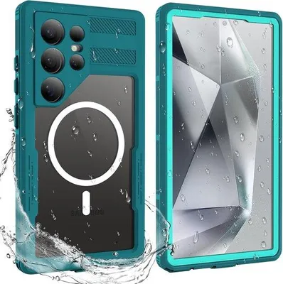 Produktbild von Wasserdichte Schutzhülle für Samsung Galaxy S24 Ultra, IP68, , wasserdicht, stoßfest, schneefest, staubdicht, kratzfest, o