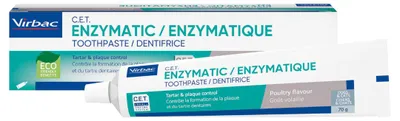 Zdjęcie produktu dla Virbac Enzymatyczna Pasta Do Zębów Dla Psa i Kota 70g Redukcja Bakterii i Płytki Nazębnej