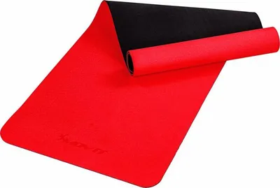 Zdjęcie produktu dla Mata do ćwiczeń jogi MOVIT, 190 x 60 cm, czerwona