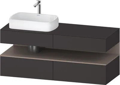 Produktbild von DURAVIT QA4765043800000 QTG KWTU WH Ek. 1400x550x600 Gt Smt H