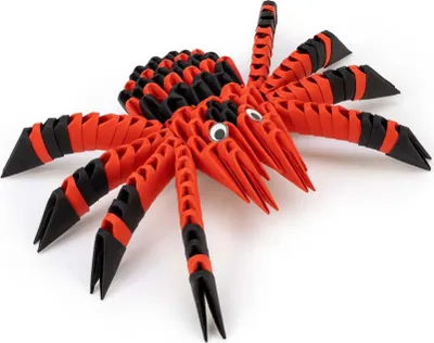 Obrázok produktu pre Alexander Toys ORIGAMI 3D – Spider, Detský súprava na origami, 8 rok / roky, Papája, Viacfarebný, 149 kusov
